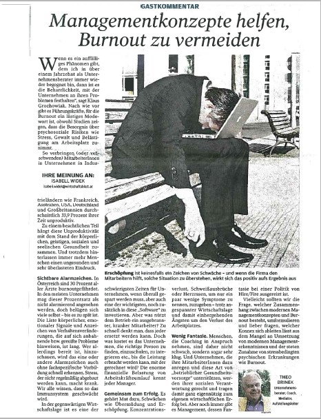 2011_11_Brinek_Wirtschaftsblatt_Burnout