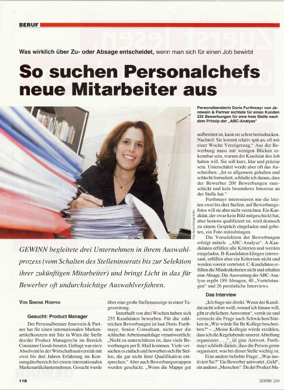 2004_02_Göbl_Gewinn_So suchen Personalchefs neue Mitarbeiter aus