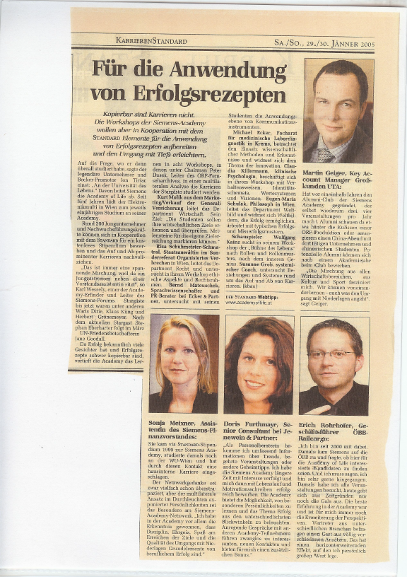 2005_1_Göbl_Standard_Für die Anwendung von Erfolgsrezepten